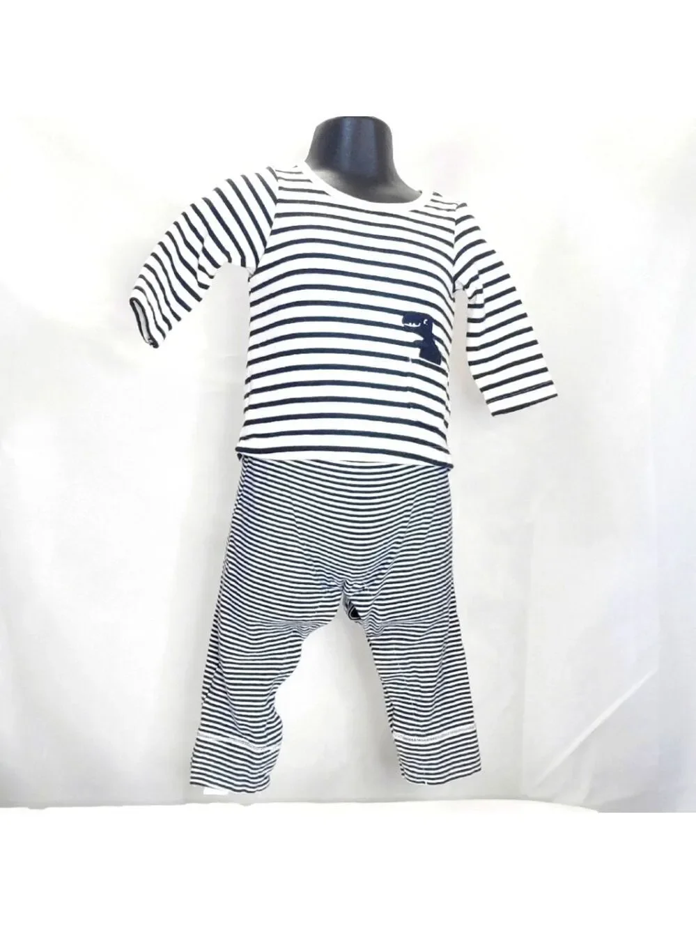 Carter's Boy Striped One Piece Outfit 6 Month NWT